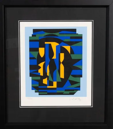 Siebdruck Vasarely - Sin titulo