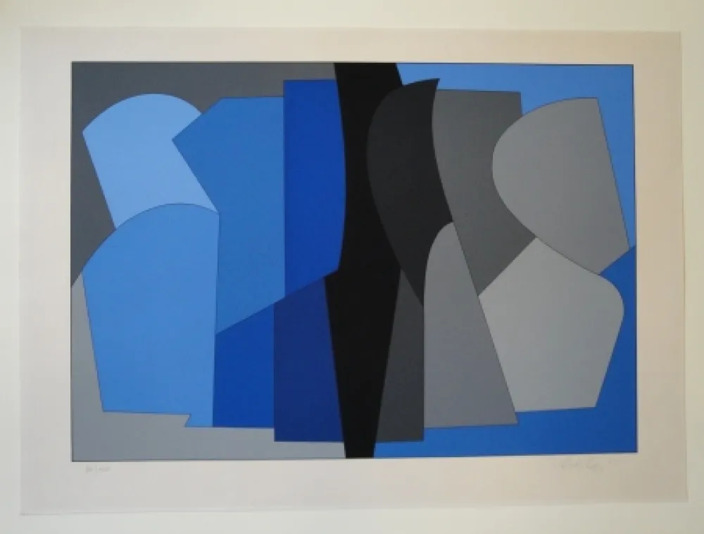 Siebdruck Vasarely - Siris Kek