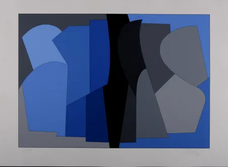 Siebdruck Vasarely - Siris Kek