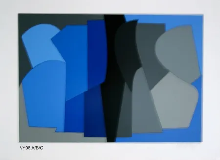 Siebdruck Vasarely - Siris kek