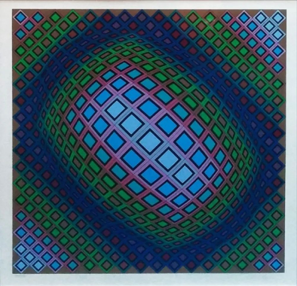 Siebdruck Vasarely - UNKNOWN TITLE