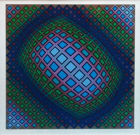 Siebdruck Vasarely - UNKNOWN TITLE