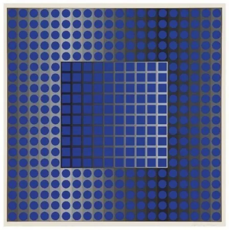 Siebdruck Vasarely - Untitled