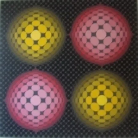 Siebdruck Vasarely - Untitled