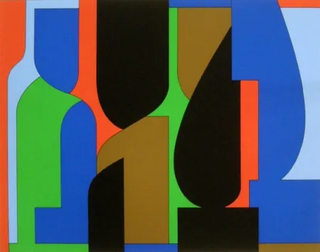 Siebdruck Vasarely - Untitled