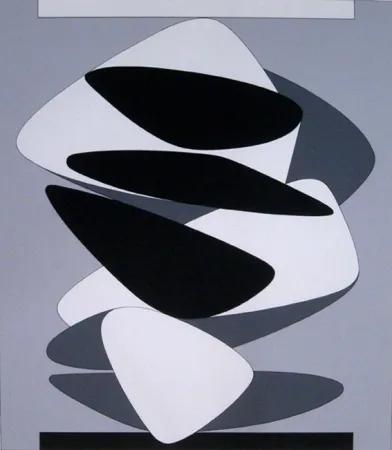 Siebdruck Vasarely - Untitled