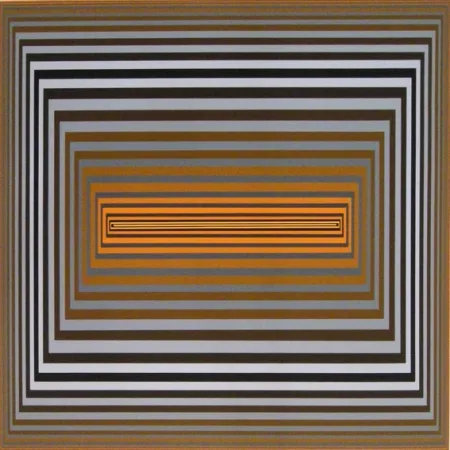 Siebdruck Vasarely - Untitled