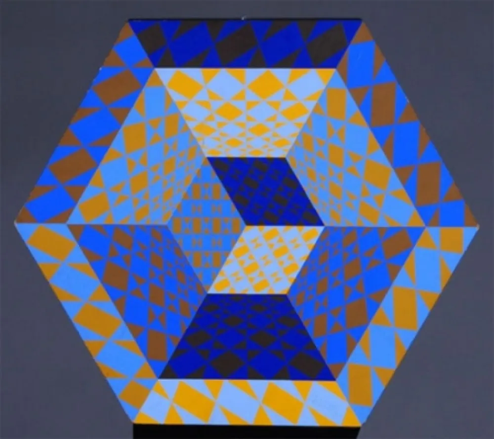Keine Technische Vasarely - Untitled