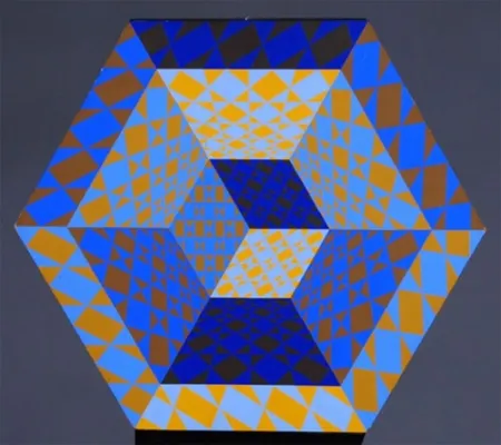 Keine Technische Vasarely - Untitled