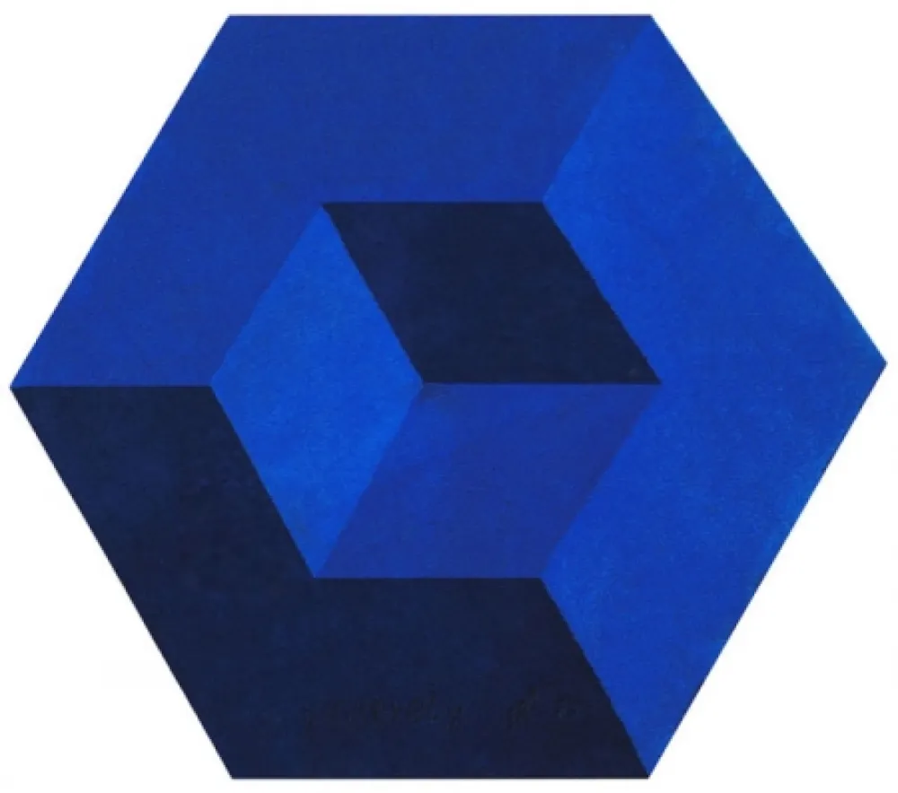 Keine Technische Vasarely - Untitled