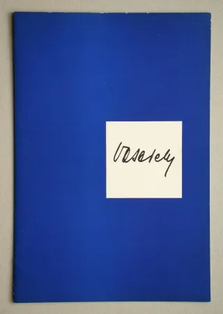 Illustriertes Buch Vasarely - VASARELY