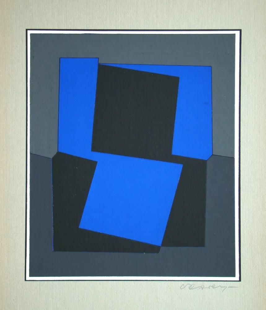 Siebdruck Vasarely - Zara I.