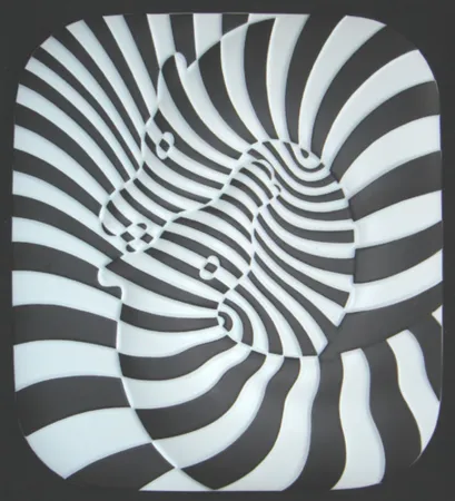 Keramik Vasarely - Zebra Ceramique