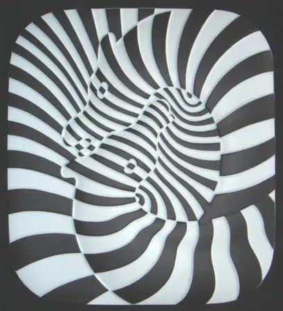 Keramik Vasarely - Zebra Ceramique