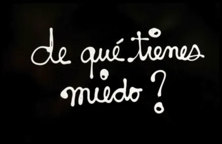 Siebdruck Vautier - De qué tienes miedo?
