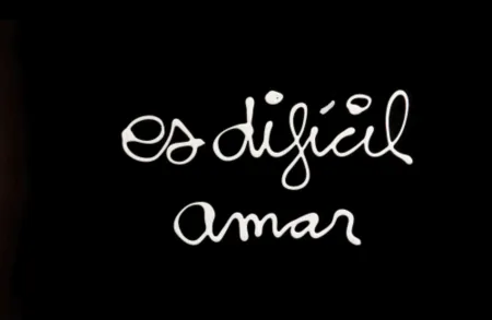 Siebdruck Vautier - Es difícil amar