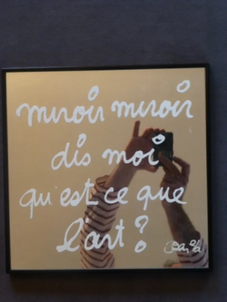 Keine Technische Vautier - Miroir,miroir dis moi qu'est - ce que l'art ?