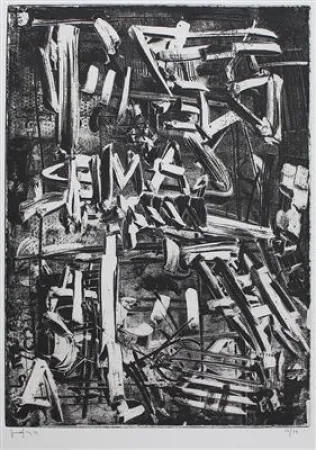 Radierung Und Aquatinta Vedova - Diario 1/3