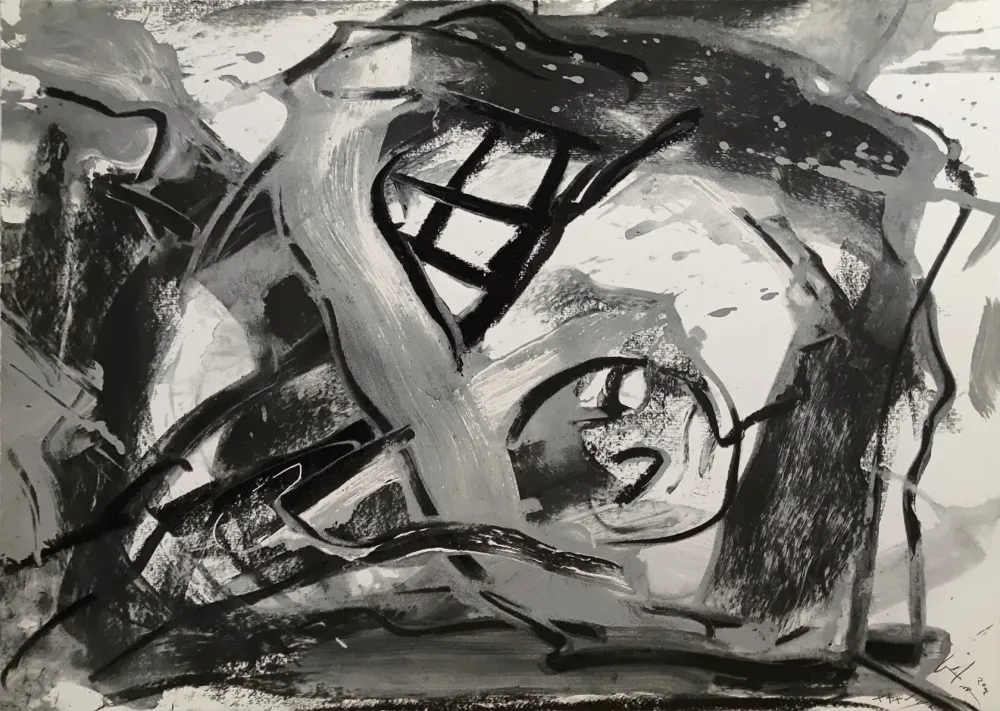 Siebdruck Vedova - Federico Garcia Lorca