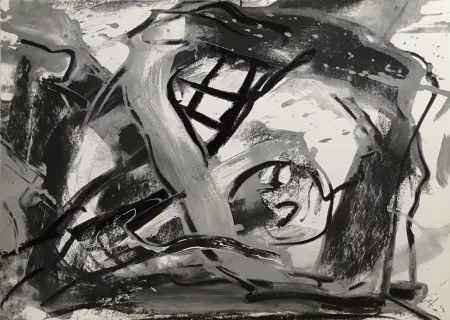 Siebdruck Vedova - Federico Garcia Lorca