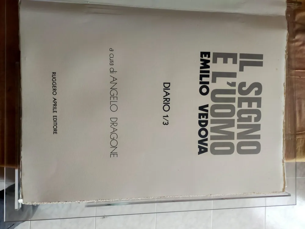 Radierung Und Aquatinta Vedova - Il segno e l'uomo DIARI 1/3 