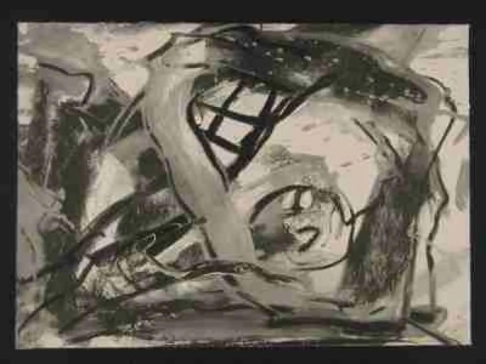 Siebdruck Vedova - Sans titre