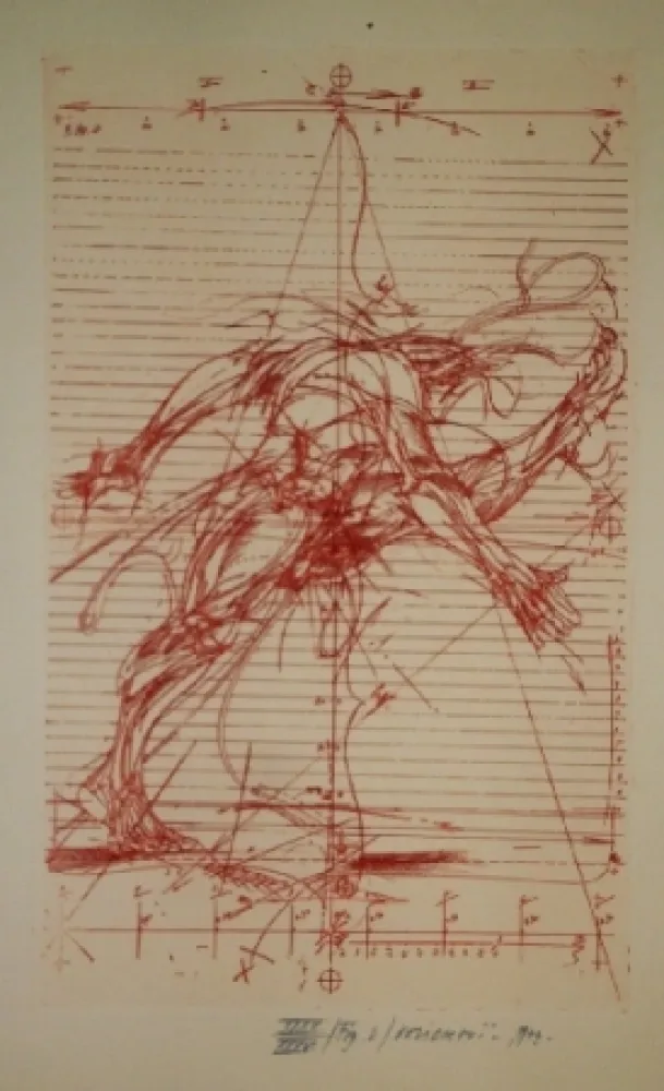 Illustriertes Buch Velickovic - La prison chiffree du temps - 18 gravures signées