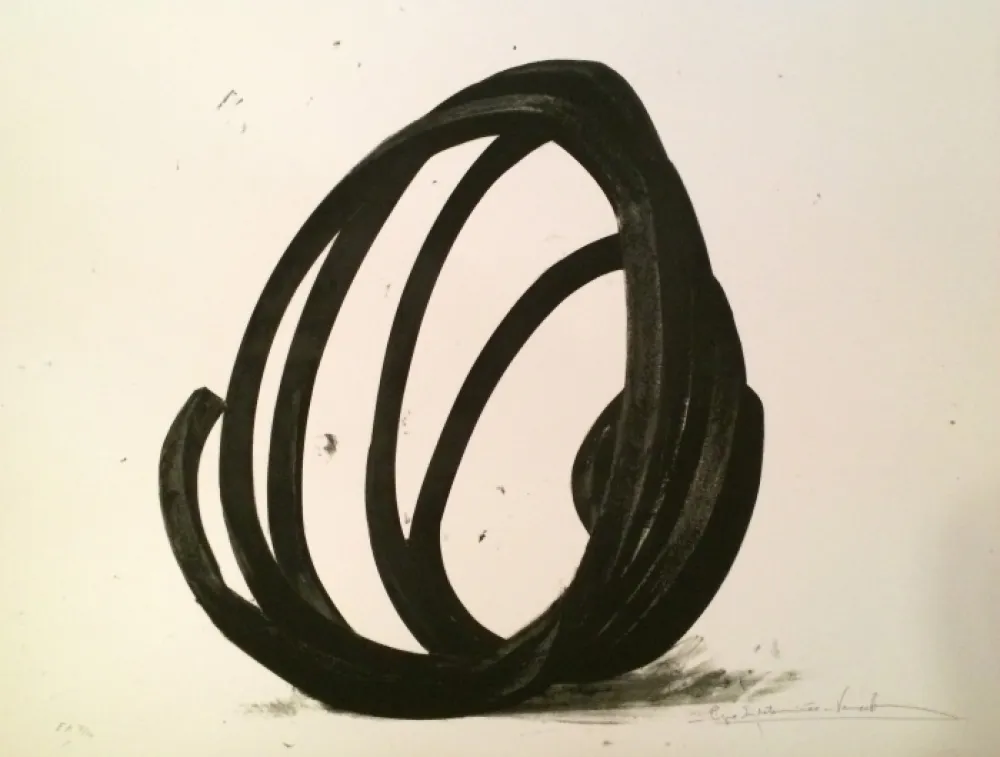 Siebdruck Venet - Undetermined Line