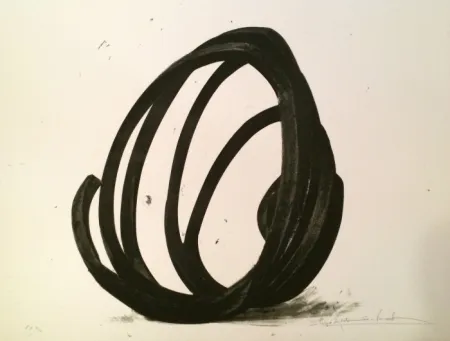 Siebdruck Venet - Undetermined Line