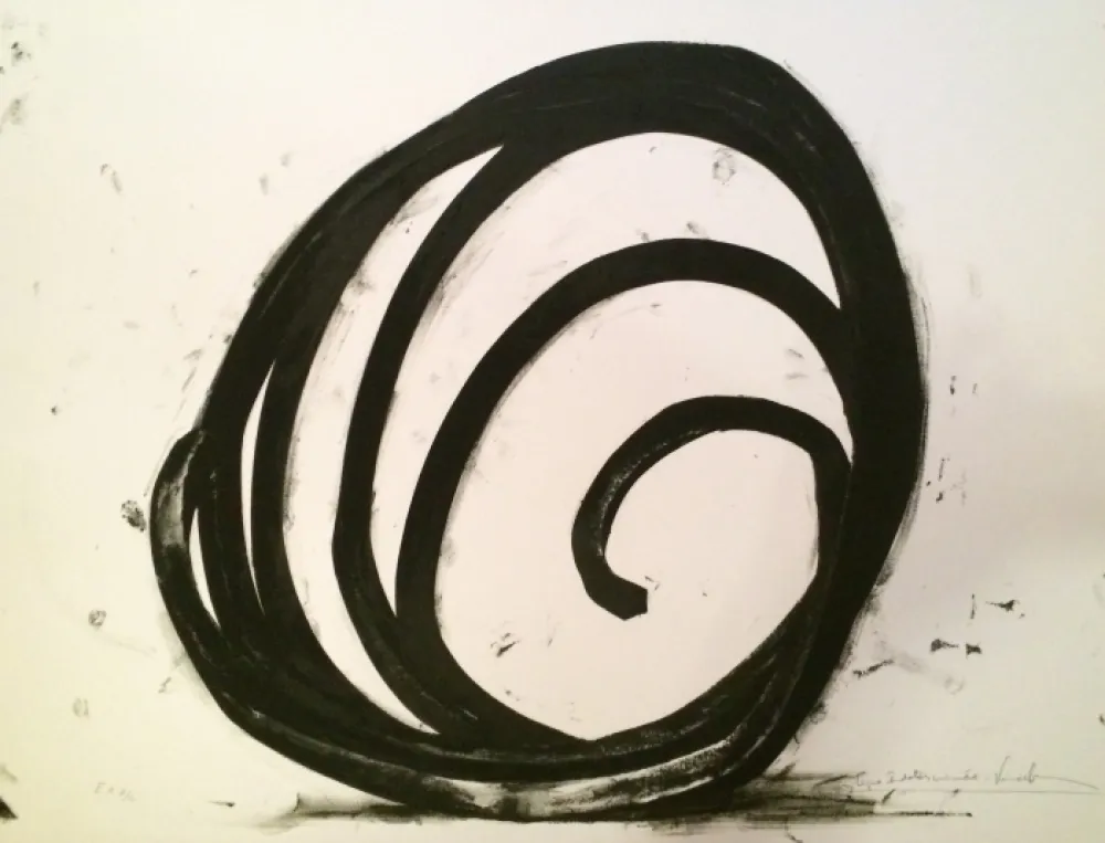 Siebdruck Venet - Undetermined Line