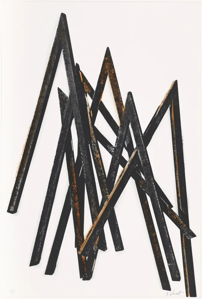 Siebdruck Venet - Untitled I (Angels)