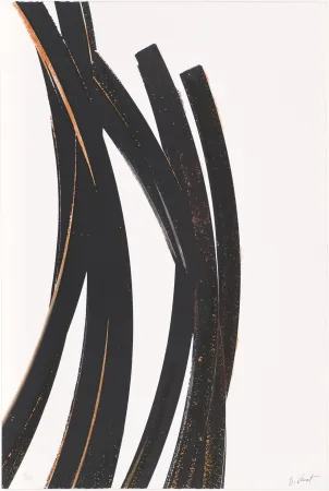 Siebdruck Venet - Untitled IV (Arcs)