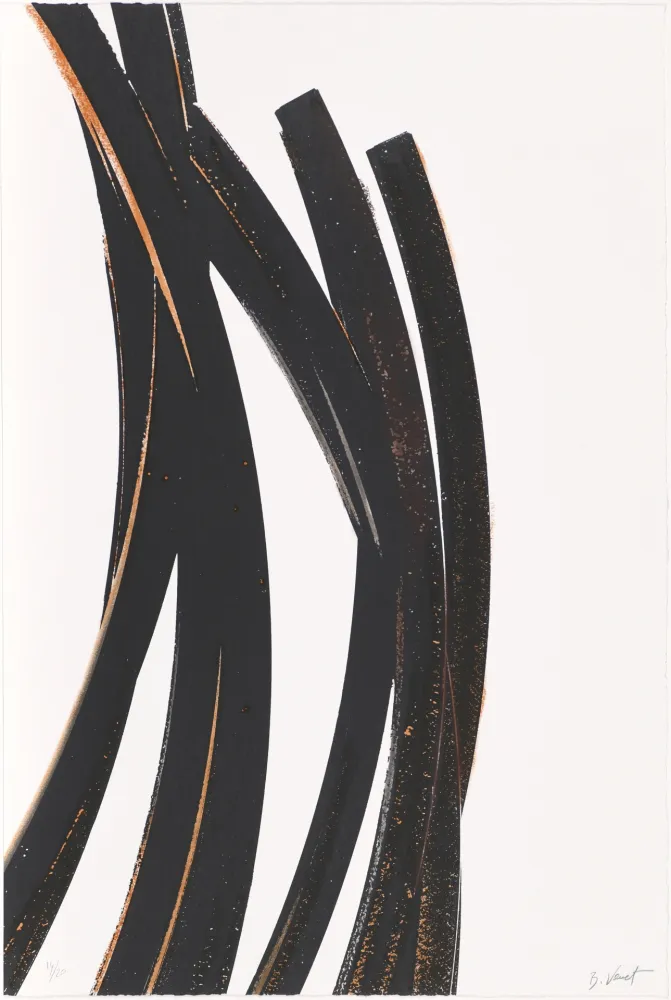 Siebdruck Venet - Untitled IV (Arcs)