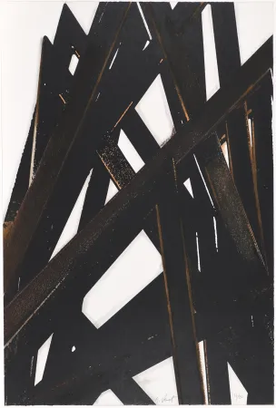 Siebdruck Venet - Untitled VIII (Angles)