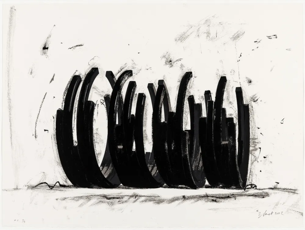 Siebdruck Venet - Variations on the Arc 03