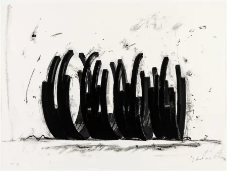 Siebdruck Venet - Variations on the Arc 03