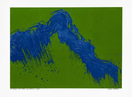 Siebdruck Verdier - Montagne Sainte-Victoire, des Venturiers au Cengle