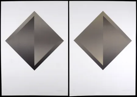 Siebdruck Verheyen - Le Pic du Midi, 1980 - Hand-signed