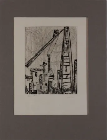 Radierung Verlon - Untitled from 'Avanguardia internazionale', vol. 4