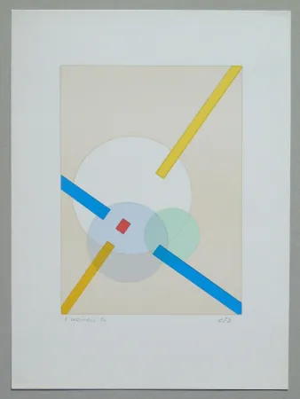 Lithographie Veronesi - Composizione