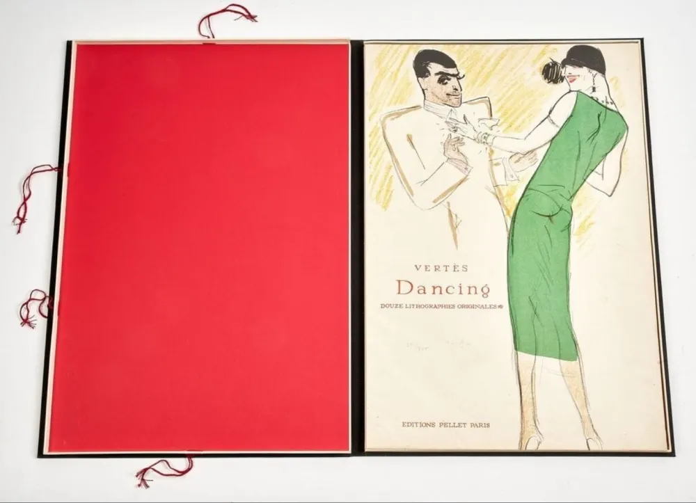 Illustriertes Buch Vertes - Dancing. Douze Lithographies Originales