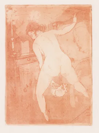 Aquatinta Vertes - Le pays à mon goût