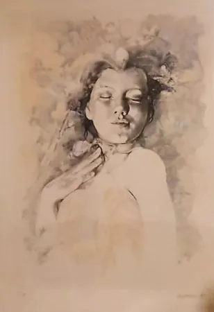 Radierung Vespignani - UNTITLED