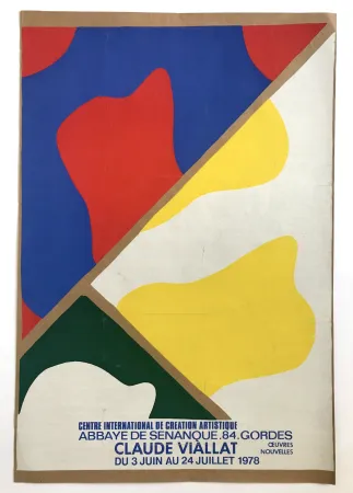 Plakat Viallat - Abbaye de Sénanque, Gordes