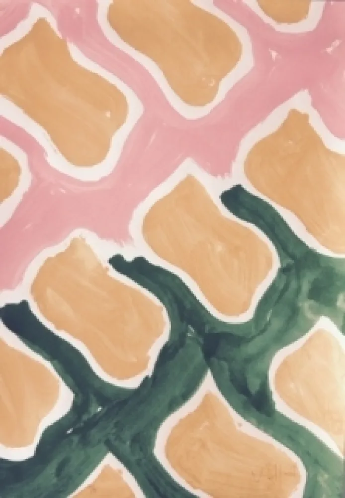 Siebdruck Viallat - Sans titre, 1997