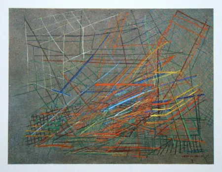Heliogravüre Vieira Da Silva - Composition - 1934