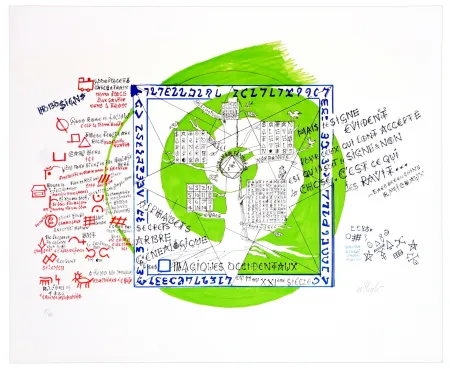 Digitale Druckgrafik Villeglé - Hobo