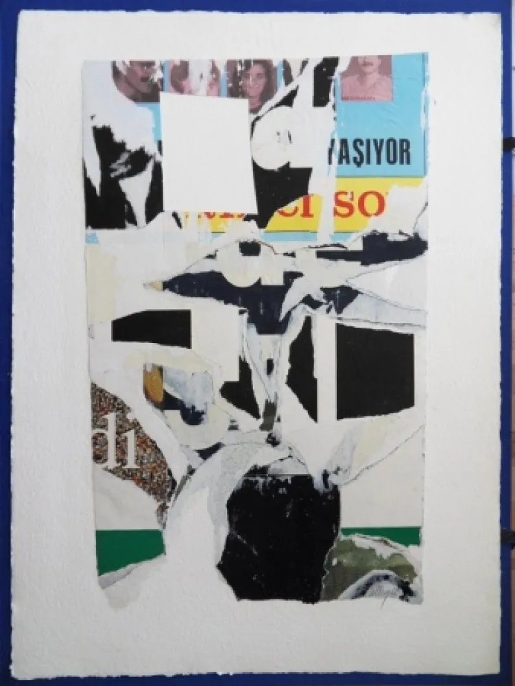 Keine Technische Villeglé - Lacération originale II