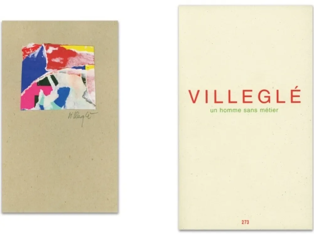 Illustriertes Buch Villeglé - L'Art en écrit