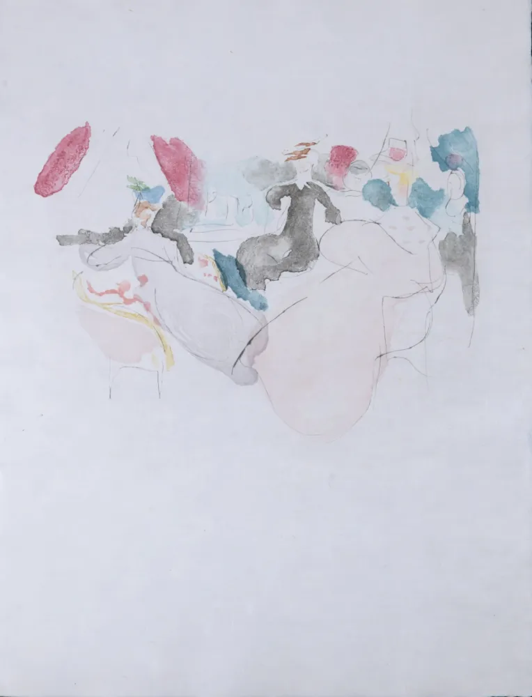 Stich Villon - 3 Figures, 1962